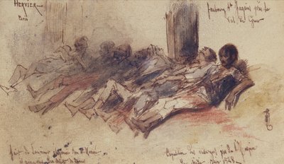 Victims of June 1848 by Louis Adolphe Hervier